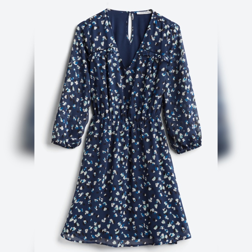 Jolanda Ruffle Detail Dress - Size Small